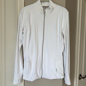Athleta white jacket